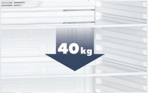 Glass Shelves in spark free Freezer