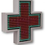 LAT 40 LED Pharmacy Cross