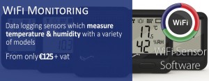 WIFI Monitoring Data Logging Sensors