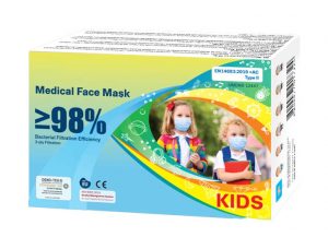 Kids face mask box of 20 by Epack