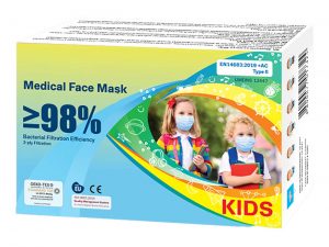 humana healthcare children's face mask box of 20